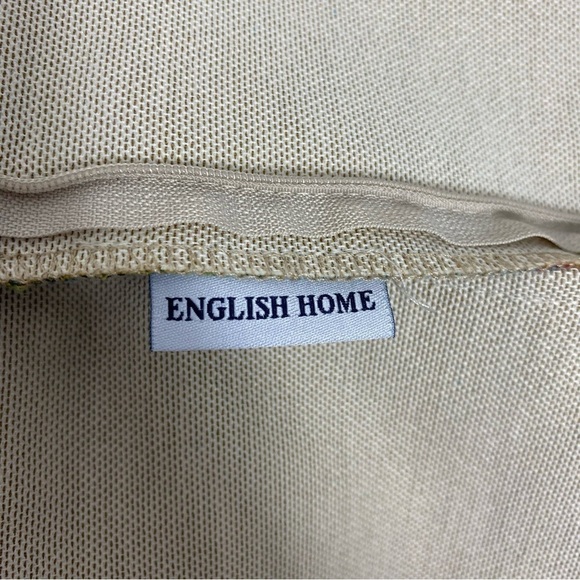 Hot Air Balloon London scene tapestry pillow cover 20 x 13 made in Turkey - Picture 11 of 12